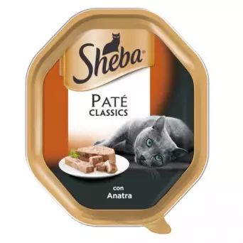 SHEBA Paté Classic mit Ente 85 gr.