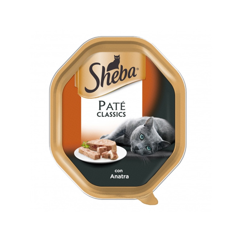 SHEBA Paté Classic mit Ente 85 gr.