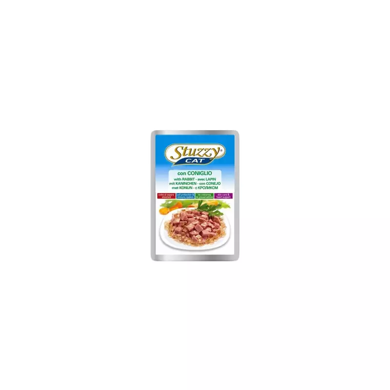 STUZZY CAT Coniglio in Gelatina 100 gr. STUZZY CAT Coniglio in Gelatina 100 gr.