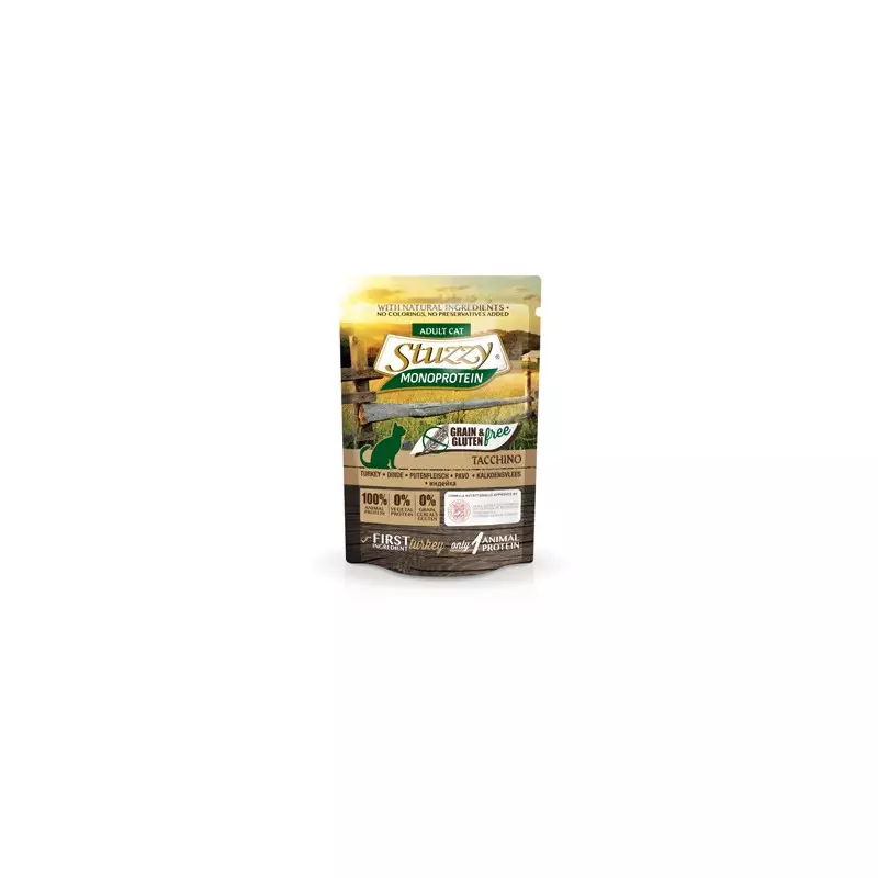 STUZZY CAT Monoprotein Getreide & Glutenfrei Truthahn 85 gr.
