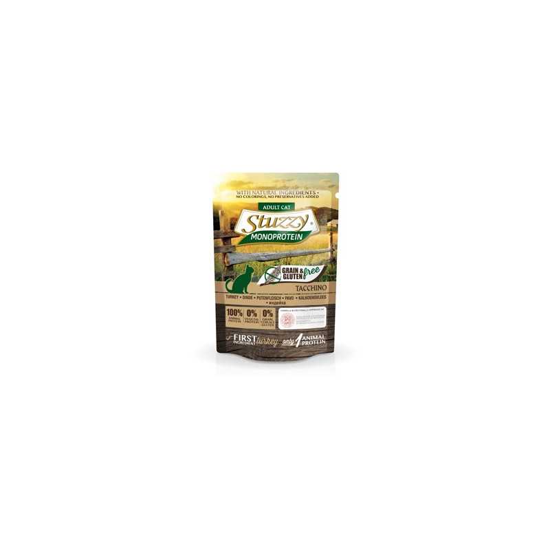 STUZZY CAT Monoprotein Grain et Gluten Free Dinde 85 g. STUZZY CAT Monoprotein Grain et Gluten Free Dinde 85 g.