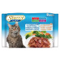 STUZZY CAT Nasello avec Saumon (4 sachets 100 g.)