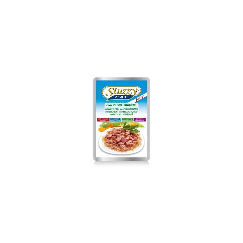 STUZZY CAT Poisson Blanc en gelée 100 g. STUZZY CAT Poisson Blanc en gelée 100 g.