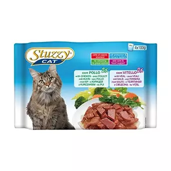 STUZZY CAT Chicken with Veal (4 sachets of 100 gr.)