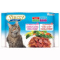 STUZZY CAT Jambon avec Bœuf (4 boîtes 100 g.)