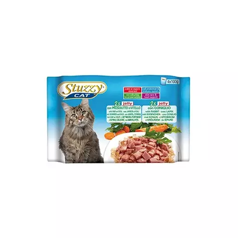 STUZZY CAT Ham with Beef (4 cans of 100 gr.)