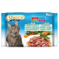 STUZZY CAT Schinken mit Rindfleisch (4 Dosen à 100 gr.)