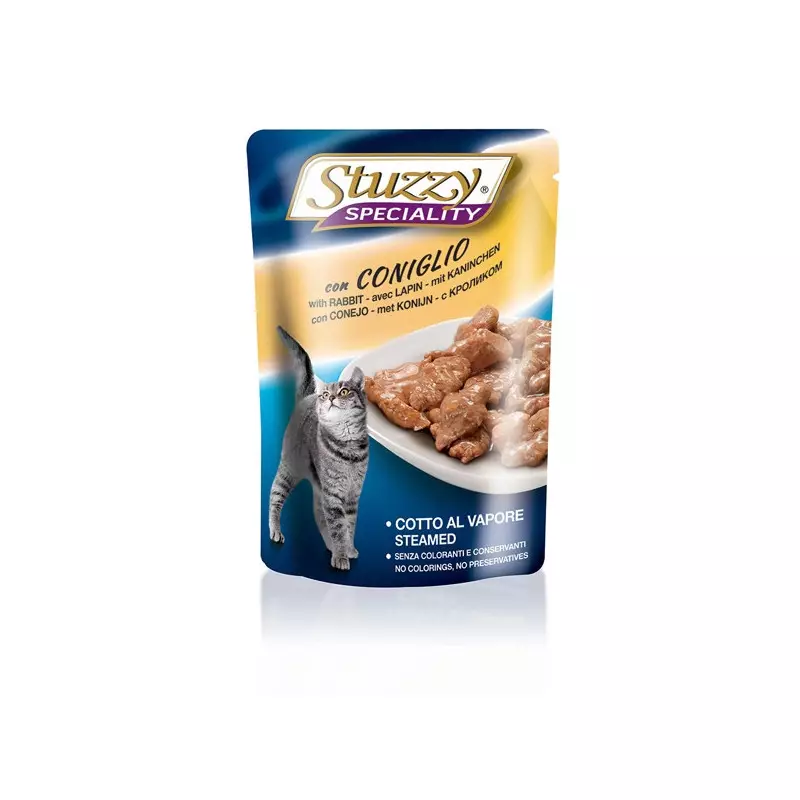 STUZZY CAT Spezialität mit Kaninchen 100 gr. STUZZY CAT Spezialität mit Kaninchen 100 gr.