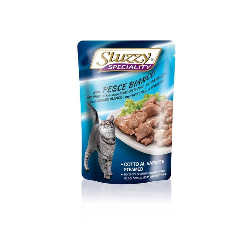 STUZZY CAT Speciality avec Poisson Blanc 100 g. STUZZY CAT Speciality avec Poisson Blanc 100 g.
