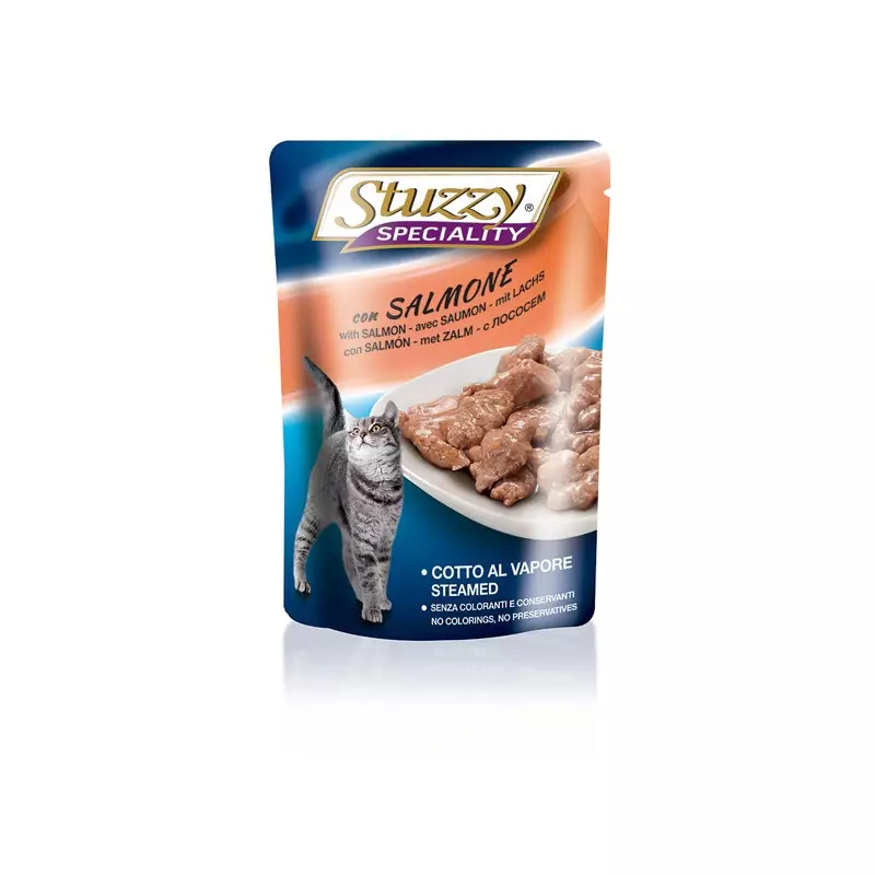 STUZZY CAT Speciality con Salmone 100 gr. STUZZY CAT Speciality con Salmone 100 gr.