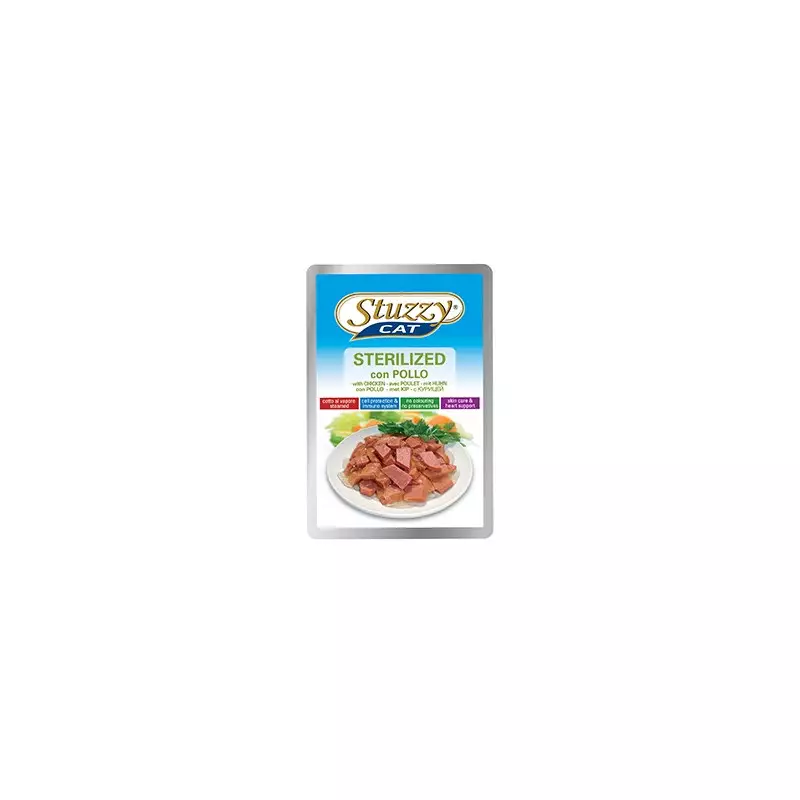 STUZZY CAT Sterilisiert mit Huhn 100 gr.