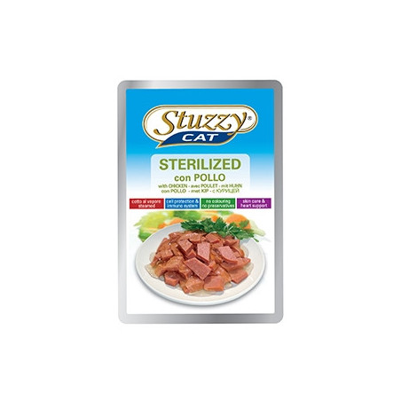 STUZZY CAT Sterilized con Pollo 100 gr. - 