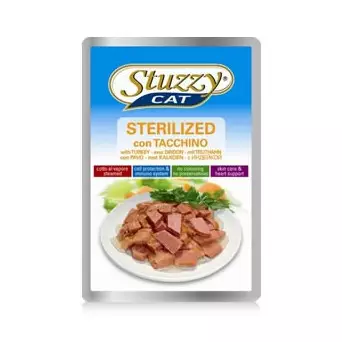 STUZZY CAT Sterilized con Tacchino 100 gr. - 