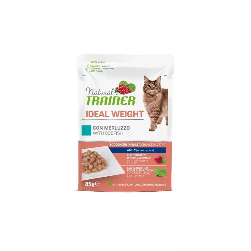 TRAINER Natural Idea Weight Adult mit Kabeljau 85 gr.