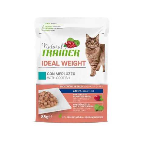 TRAINER Natural Idea Weight Adult avec Cabillaud 85 g.