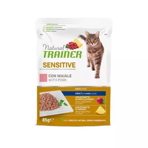 TRAINER Natural Sensitive Adult with Pork 85 gr.
