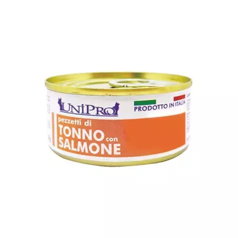 UNIPRO Pezzetti di Tonno con Salmone 85 gr. - 