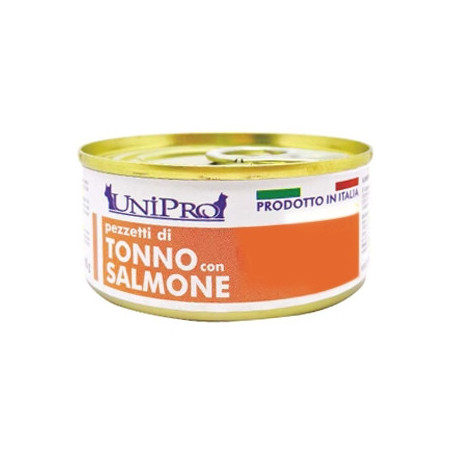 UNIPRO Pezzetti di Tonno con Salmone 85 gr. - 