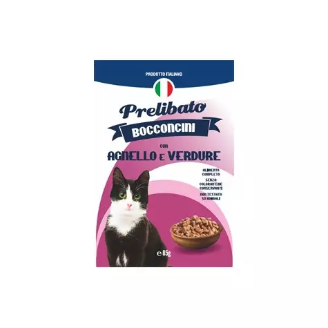 UNIPRO Prelibato Bocconcini con Agnello e Verdure 85 gr. - 