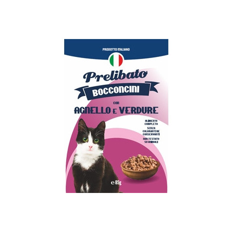 UNIPRO Prelibato Bocconcini con Agnello e Verdure 85 gr. - 