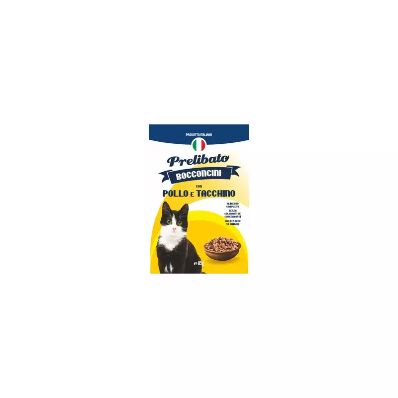 UNIPRO Delicious Chunks with Chicken and Turkey 85 gr. UNIPRO Delicious Chunks with Chicken and Turkey 85 gr.