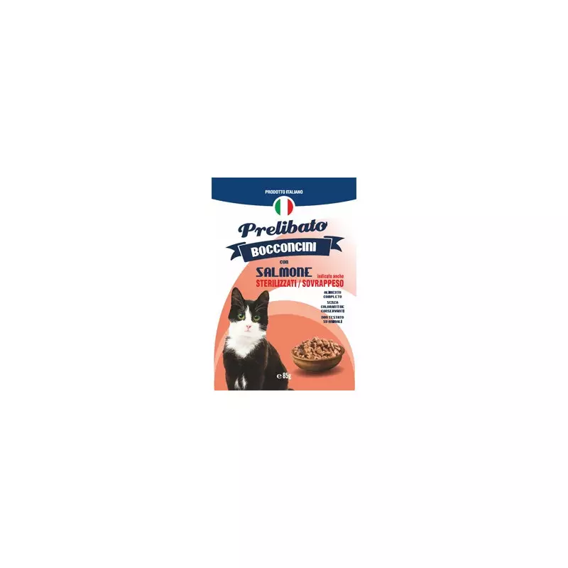 UNIPRO Delicious Chunks mit Lachs für Sterilisierte und Übergewichtige 85 gr. UNIPRO Delicious Chunks mit Lachs für Sterilisierte und Übergewichtige 85 gr.