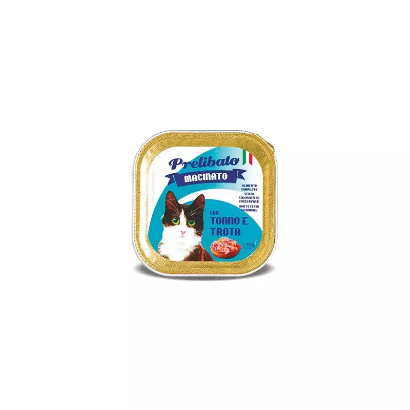 UNIPRO Delicious gehackter Thunfisch und Forelle 100 gr. UNIPRO Delicious gehackter Thunfisch und Forelle 100 gr.