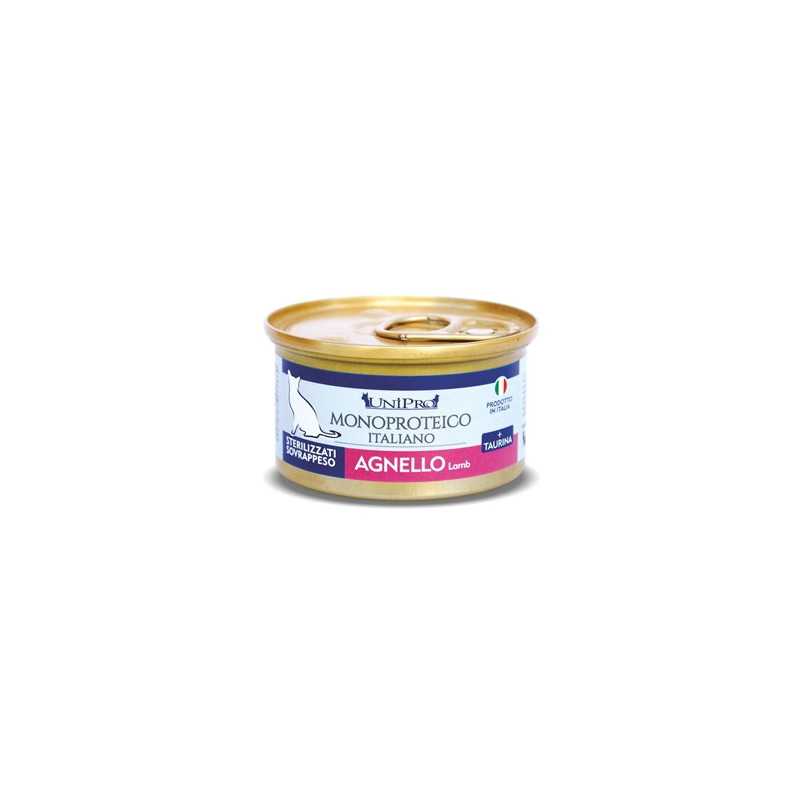 UNIPRO Unicamente Agneau Stérilisés o en surpoids 85 g. UNIPRO Unicamente Agneau Stérilisés o en surpoids 85 g.