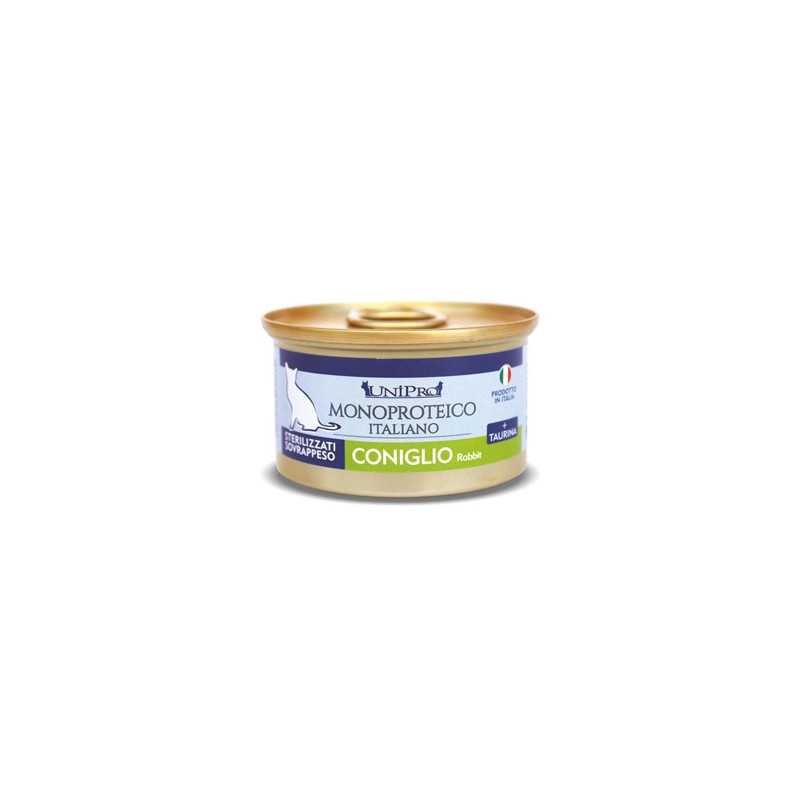 UNIPRO Unicamente Lapin Stérilisés o en surpoids 85 g.