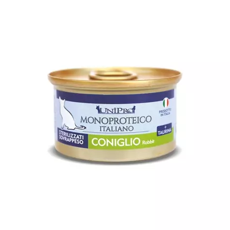 UNIPRO Unicamente Coniglio Sterilizzati o Sovrappeso 85 gr. - 