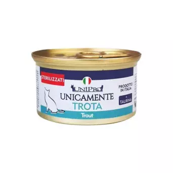 UNIPRO Unicamente Trota Sterilizzati o Sovrappeso 85 gr. - 