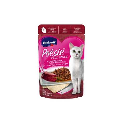 VITAKRAFT Poèsie Deli Sauce avec Cuore 85 g.