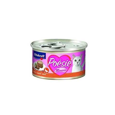 VITAKRAFT Poésie Mousse con Anatra 85 gr. - 