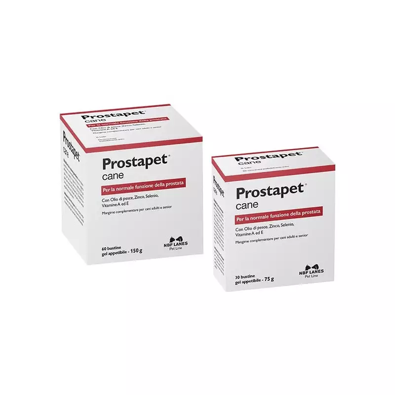NBF Prostapet Cane 30 gel sachets of 75 gr.
