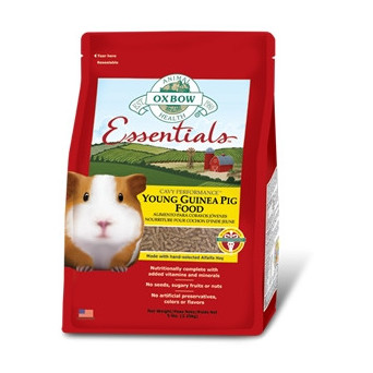 OXBOW ANIMAL HEALTH Essentials Young Guinea Pig Food 2.27 kg.
