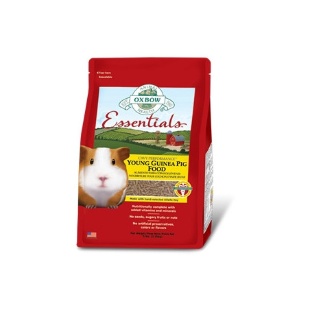 OXBOW ANIMAL HEALTH Essentials Young Guinea Pig Food 2.27 kg. - 