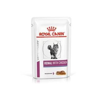 royal canin renal gatto pollo 12 x 85 gr umido - 