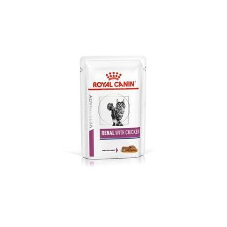 royal canin renal gatto pollo 12 x 85 gr umido - 