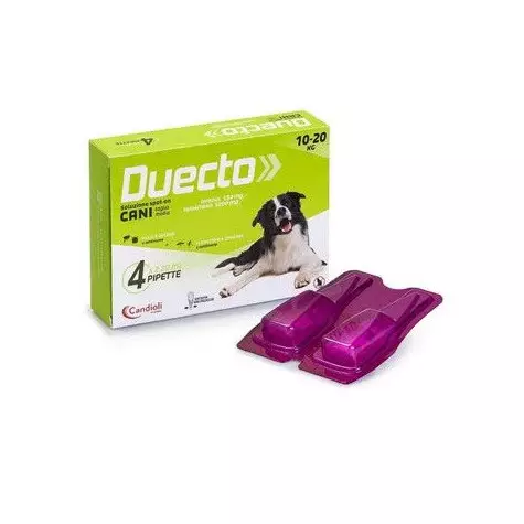 CANDIOLI Duecto Spot-on Medium 10/20 kg 4 Pipetten - 