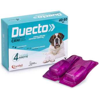 CANDIOLI Duecto Spot-on Xlarge 40/60kg 4 pipette - 