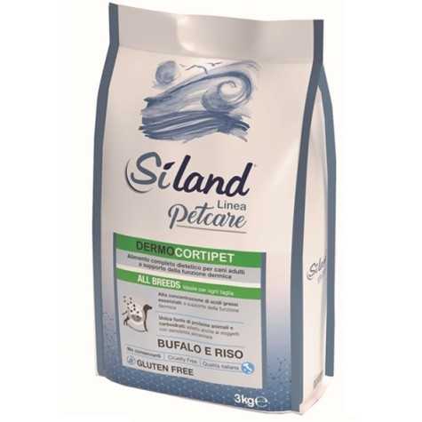 Siland Dermocortipet All Breeds Bufalo et Riz 3 kg.