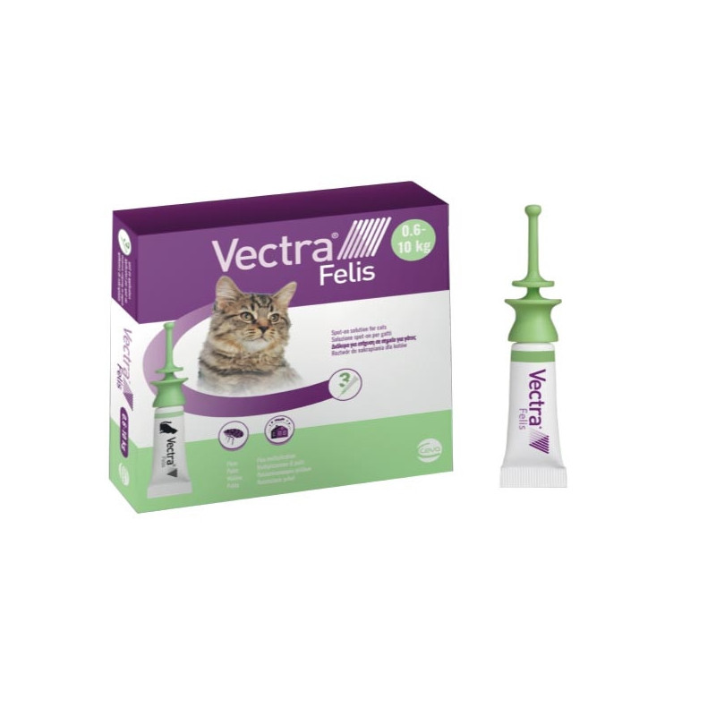 Ceva Vectra Felis Spot On 3 pipettes-Cat