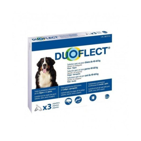 Ceva duoflect 40-60 kg 3 pipette - 