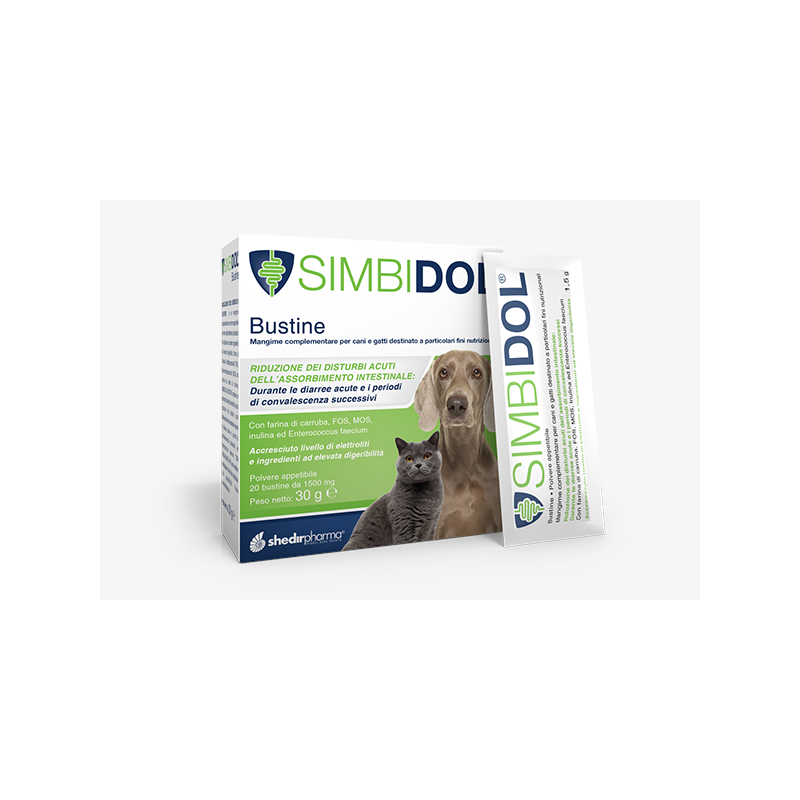 Shedir-Farma Simbidol 20 sachets (polvere appetibile) Shedir-Farma Simbidol 20 sachets (polvere appetibile)