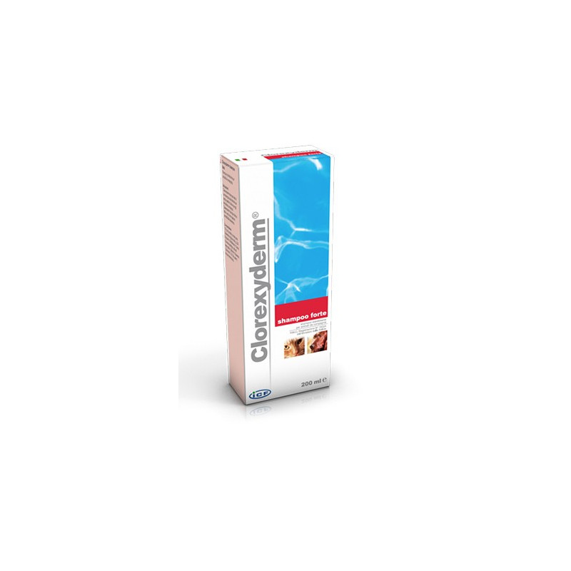 ICF Clorexyderm Shampooing Forte 200 ml ICF Clorexyderm Shampooing Forte 200 ml