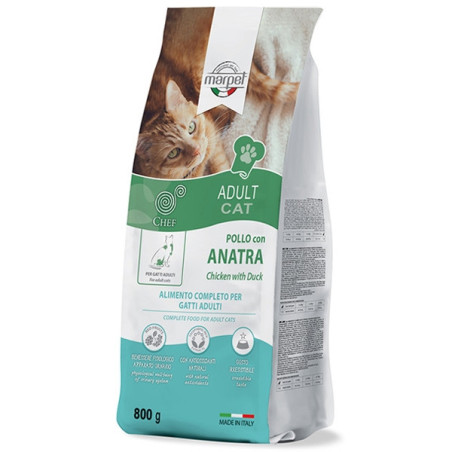 Marpet Gatto Equilibria Chef Adult Pollo e Anatra 800 Gr. - 