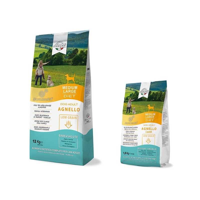 Marpet Chien Equilibria Low Grain 100% Agneau Mini 1,5 kg Marpet Chien Equilibria Low Grain 100% Agneau Mini 1,5 kg