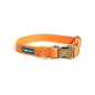 FARM COMPANY GREEN Eco-friendly Collar for Dogs in Soy Fiber Color PUMPKIN Size L