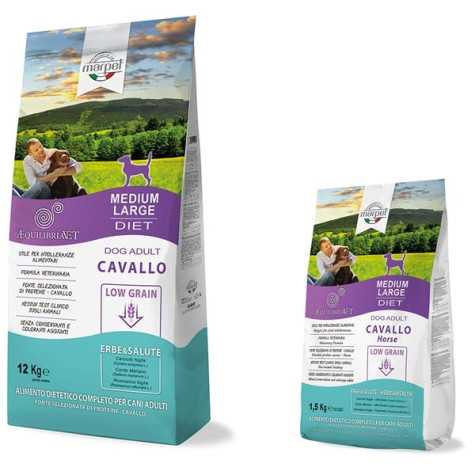 Marpet Chien Equilibria Low Grain 100% Cheval Mini Adult 6 kg
