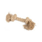 FARM COMPANY GREEN 2 knot jute rope dog toy SIZE L